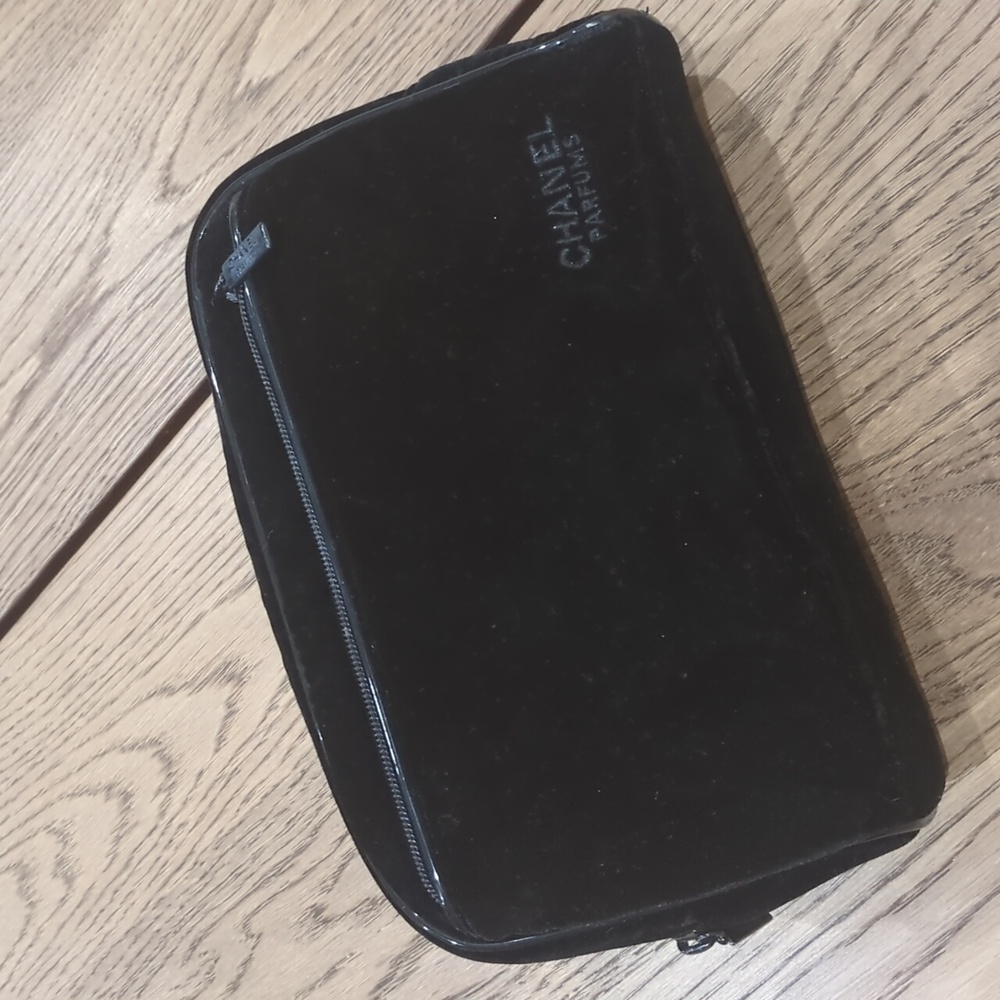 Chanel perfume travel makeup bag